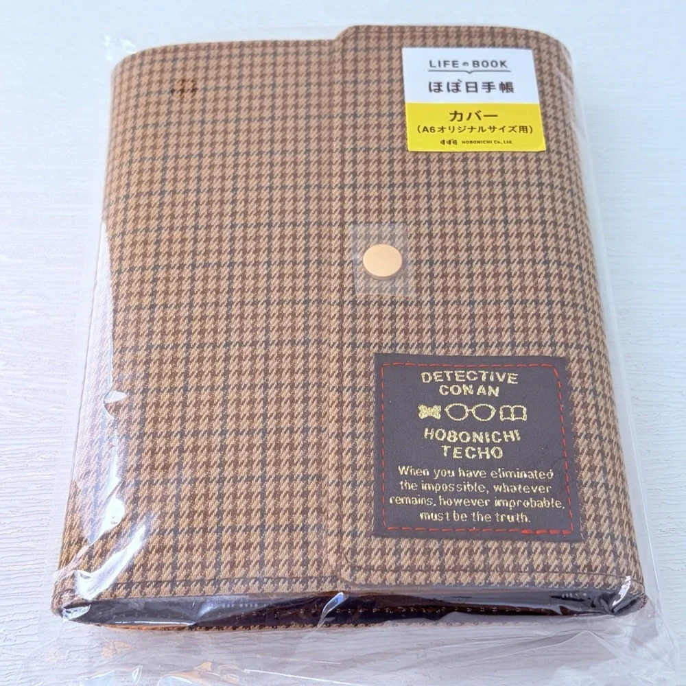 Hobonichi Techo A6Cover Detective Conan Case Closed! JAPAN Original limited - Picture 2 of 10